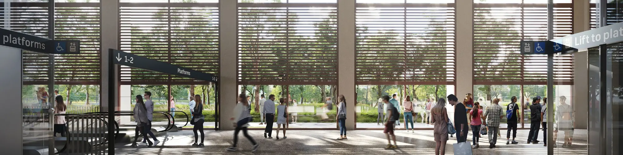 Artist’s impression of Bradfield Station 