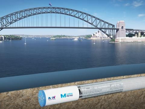 Artist's impressions of the second harbour crossing