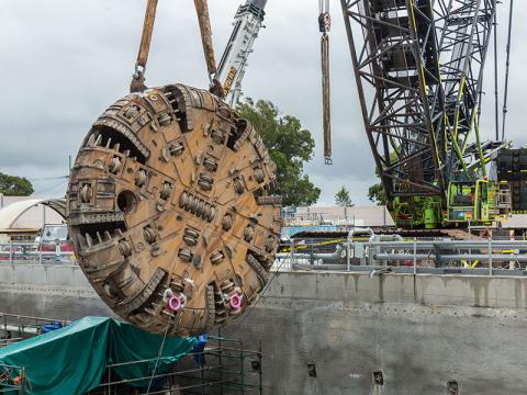 TBM2 Florence is retrieved from Cherrybrook