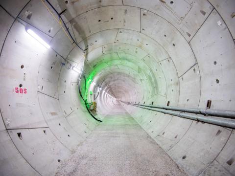 Image of tunnels at WSA