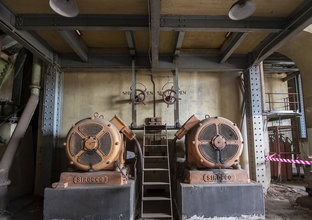 Old boiler room at White Bay Power Station