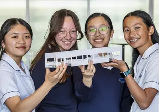 Riverside Girls High School, winners of our 2023 Metro Minds STEAM Challenge.