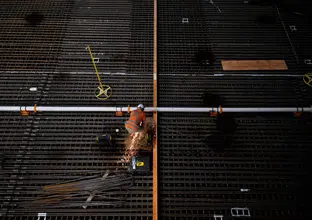 Construction at Hunter street