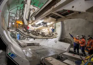 Sydney Metro Clyde Dive Lining Erector Machine