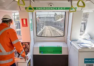 Lakemba Station high speed testing