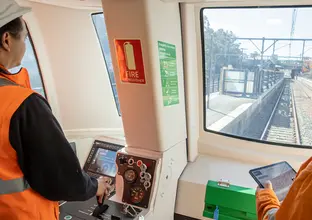 Lakemba Station high speed testing 2