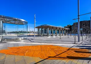 Barangaroo Boat inlay and entrances