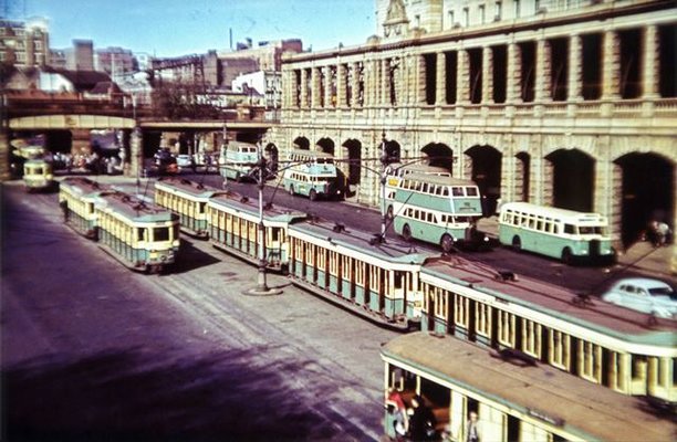Eddy Avenue, Central Station, 1954 (City of Sydney Archives: 044520)