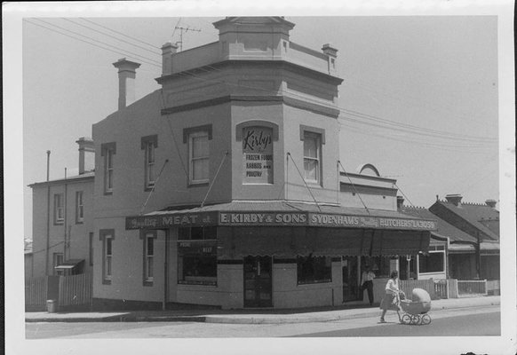 Kirby & Sons corner store, Sydenham, c1950s (Image Courtesy of Inner West Council Library and History)