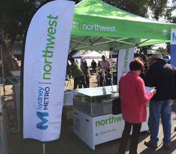 Hawksbury Harvest market stall