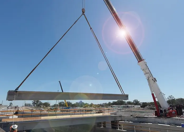 Sydney Metro Kellyville bridge works