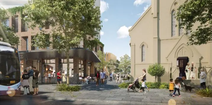 Waterloo Station Church on Botany Road Urban Growth