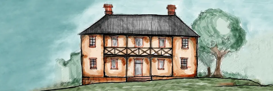 Artist's impressions of the White Hart Inn