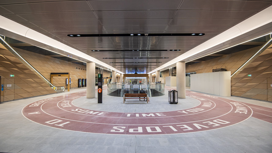 North South Concourse of Central Station in Sydney