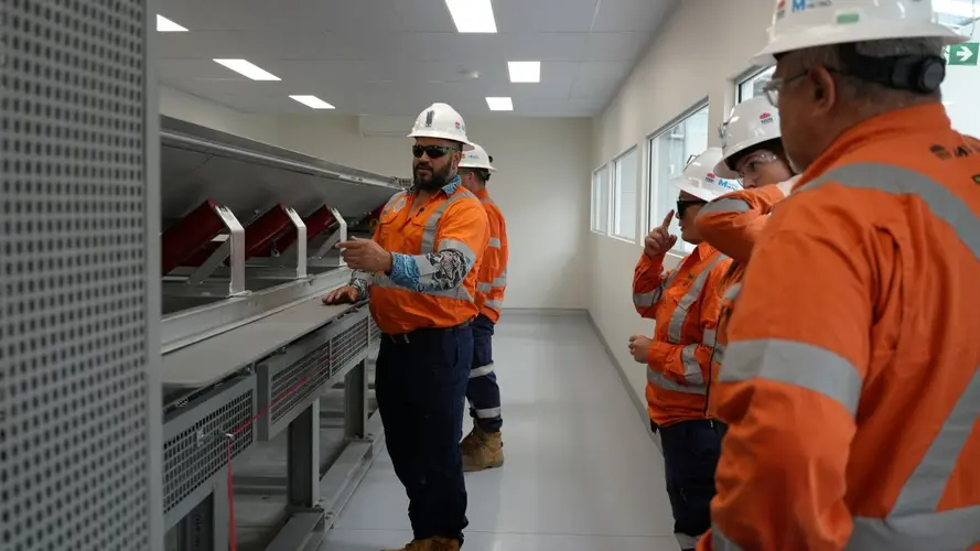 workers at the Tunnelling and Infrastructure Academy