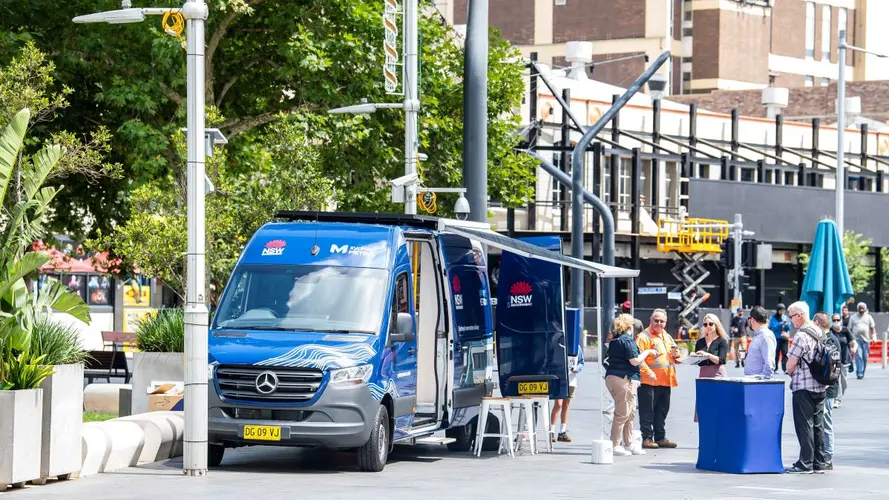 Community event van