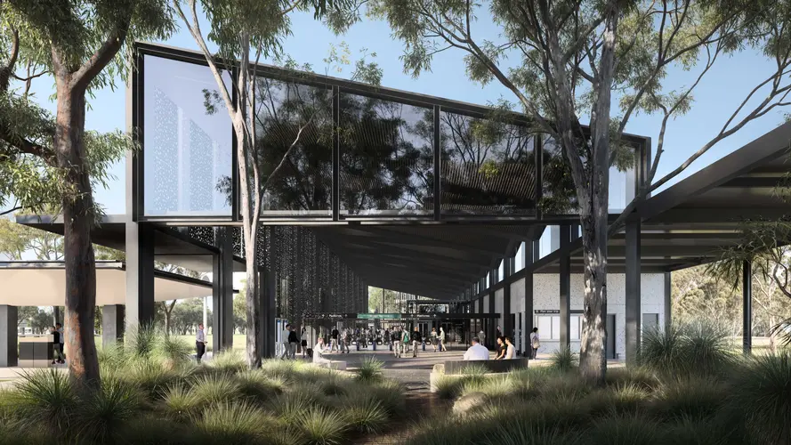 Airport Terminal Artist impression