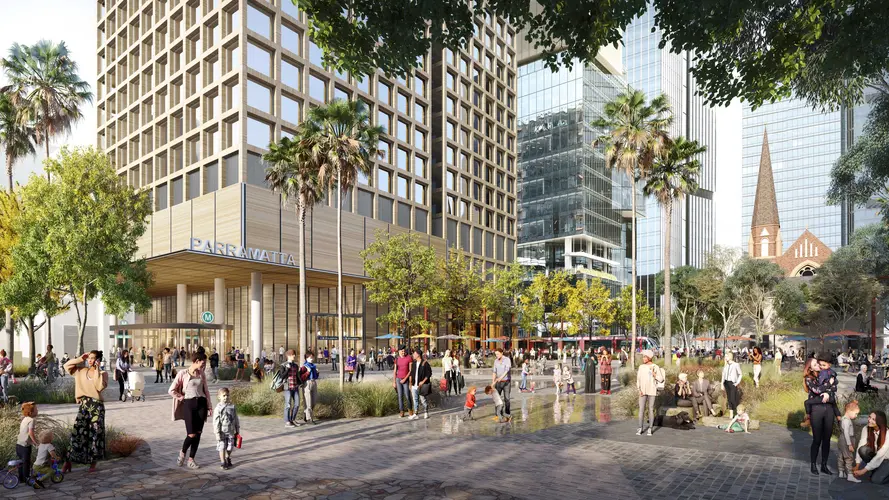 Parramatta – Eastern Entry_artist impression