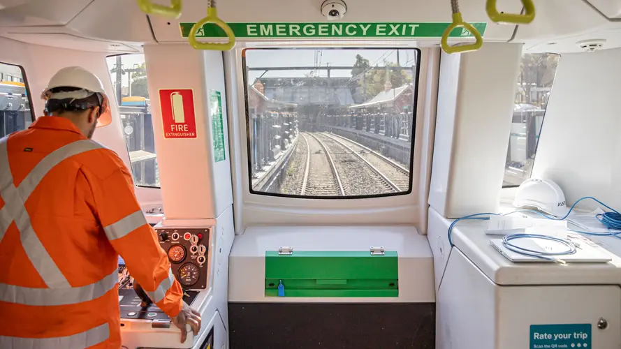 Lakemba Station high speed testing