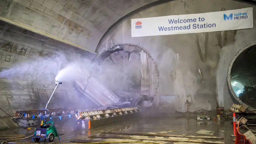 Westmead breakthrough with TBM Dorothy