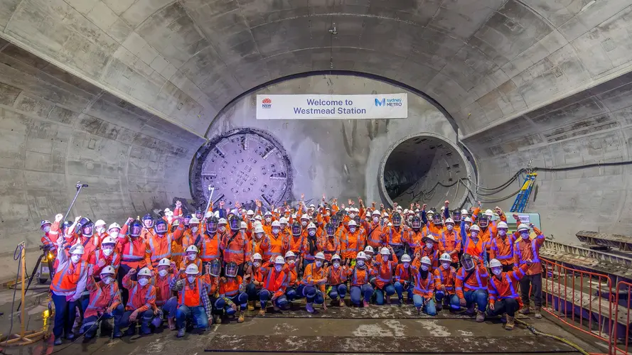 Westmead breakthrough with TBM Dorothy