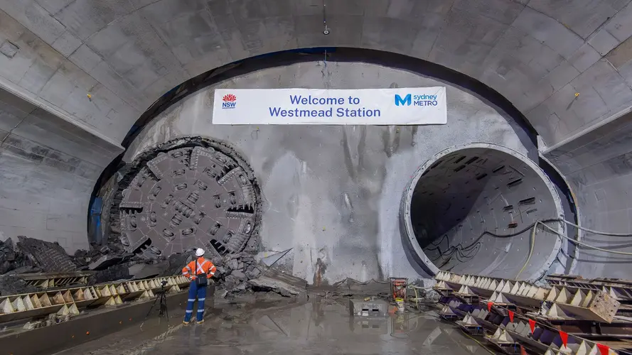 Westmead breakthrough with TBM Dorothy