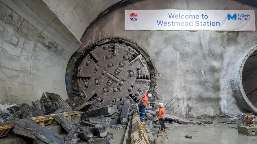 Westmead breakthrough with TBM Dorothy