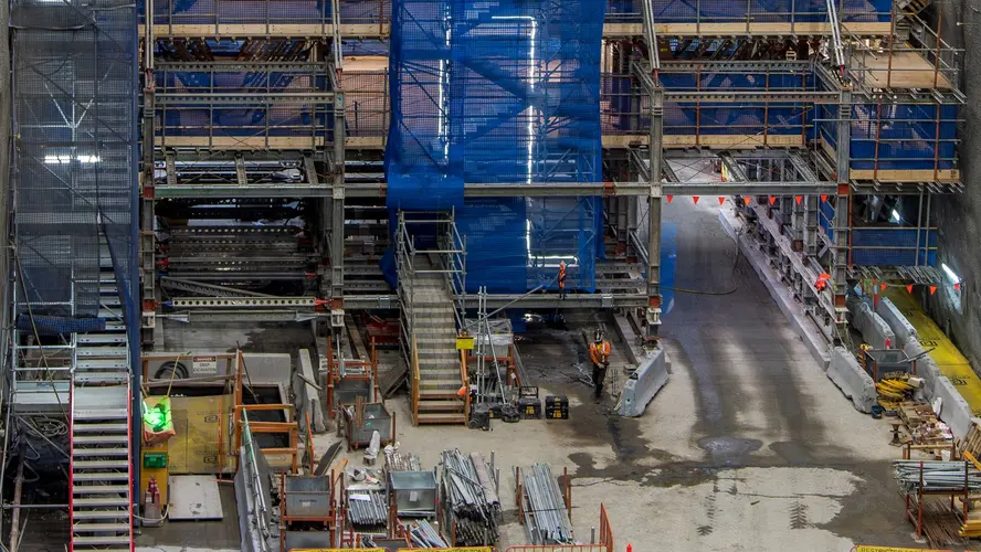 Westmead station cavern
