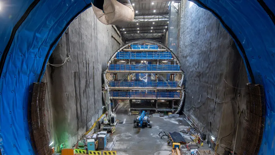 Westmead station cavern