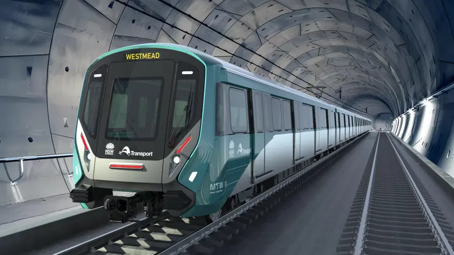 Westmead-bound metro artist impression