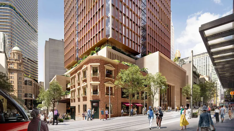 Artist impression hunter st